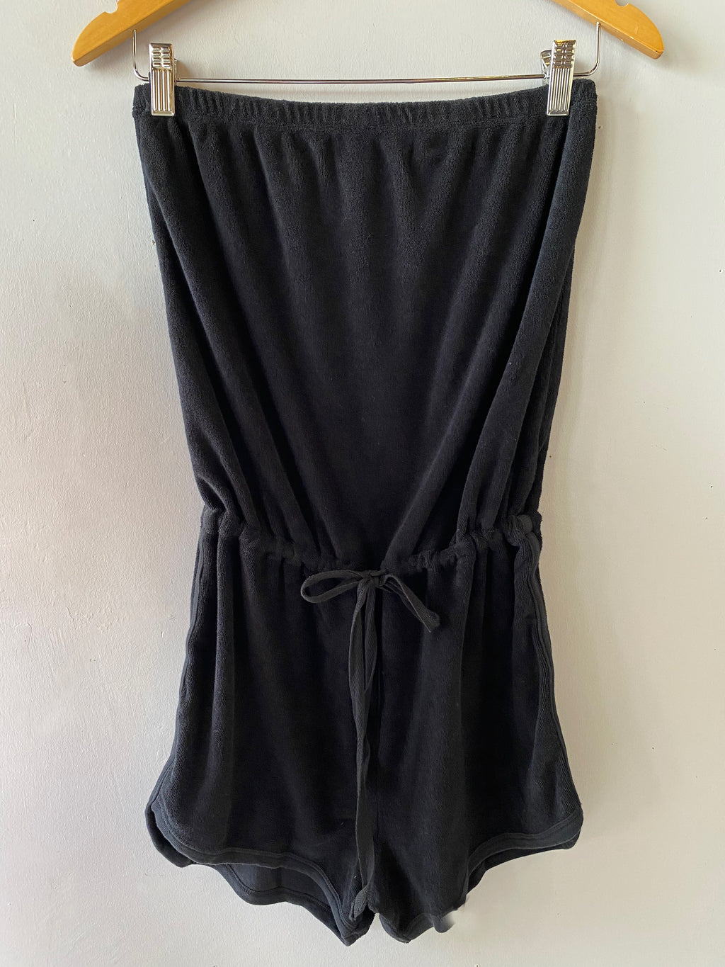 BOBI Strapless GRAND Garment Dye Terry Romper