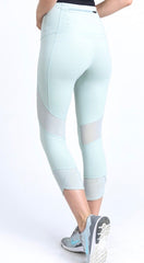 ALL OUT Mesh Panel Crop Leggings