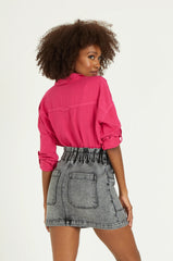 DEAR JOHN PaperBag BERNICE Denim Skirt