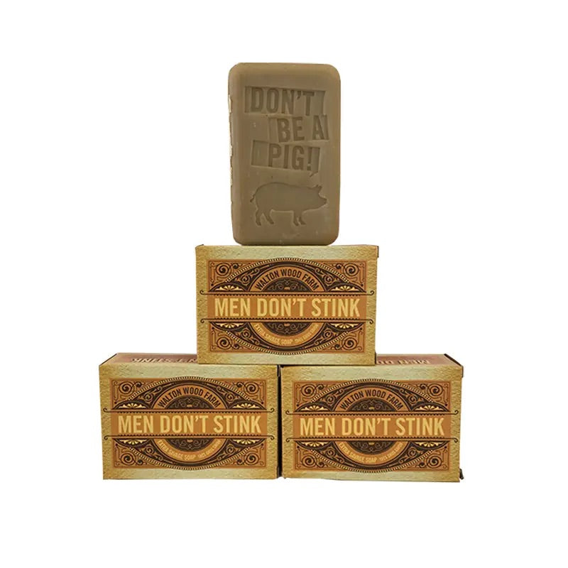 WALTON WOOD FARM Men Don’t Stink XXL SOAP BAR