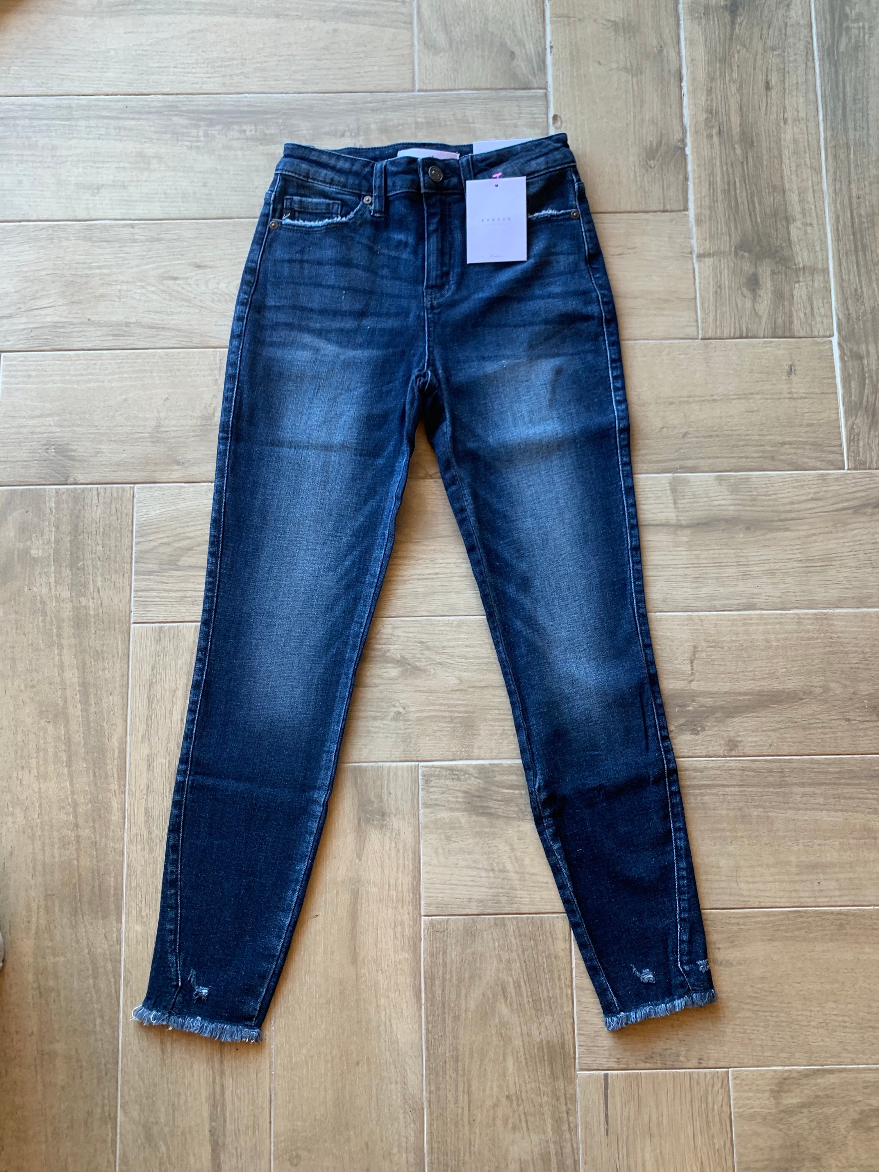 KANCAN MidRise EMERGE Skinny Ankle Jeans