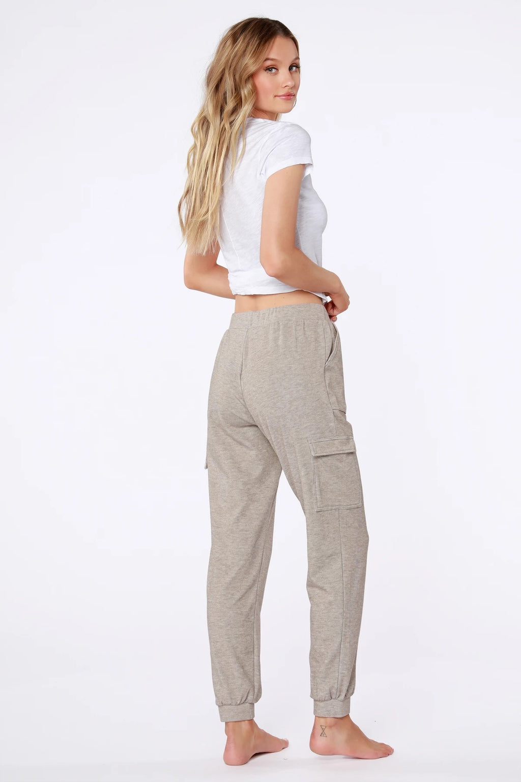 BOBI Cozy HeatherKnit GODDESS Cargo Pant