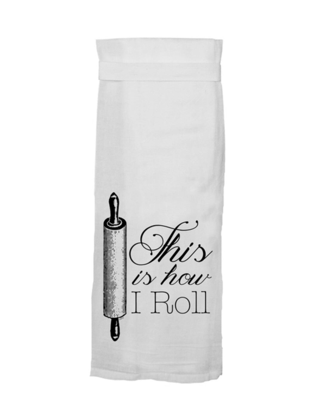 TWISTED WARES Kitchen Hang Tight Tea Towel