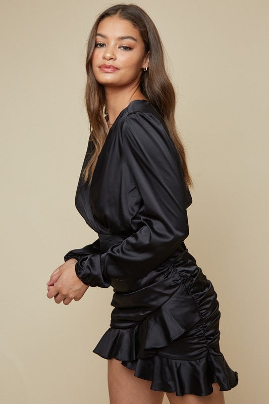 BECK Ruched Detail Dress