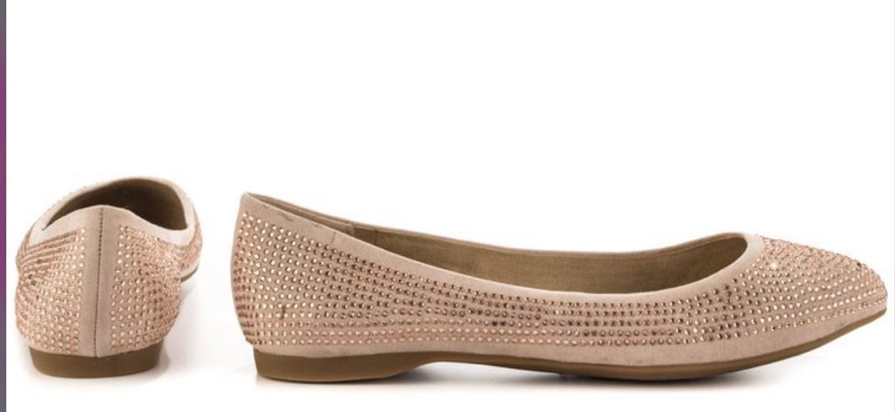 JESSICA SIMPSON Jeweled LABELLE Ballet Flat Shoe