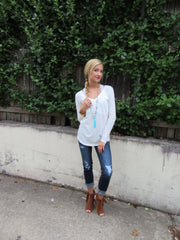 BOBI LongSleeve PERFECT Boyfriend Pocket Tee