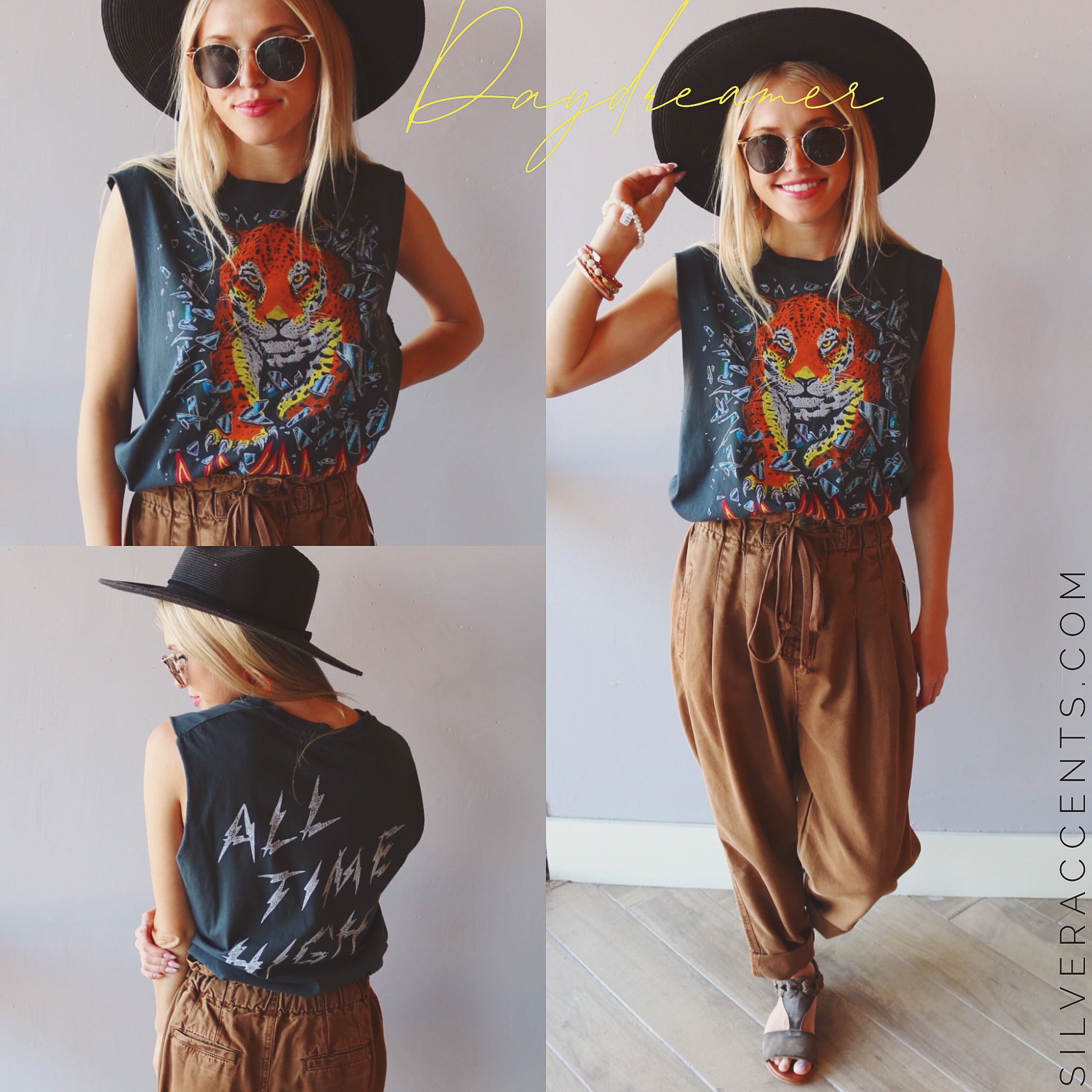 FREE PEOPLE Drawstring MARGATE Pleated PaperBag Trouser