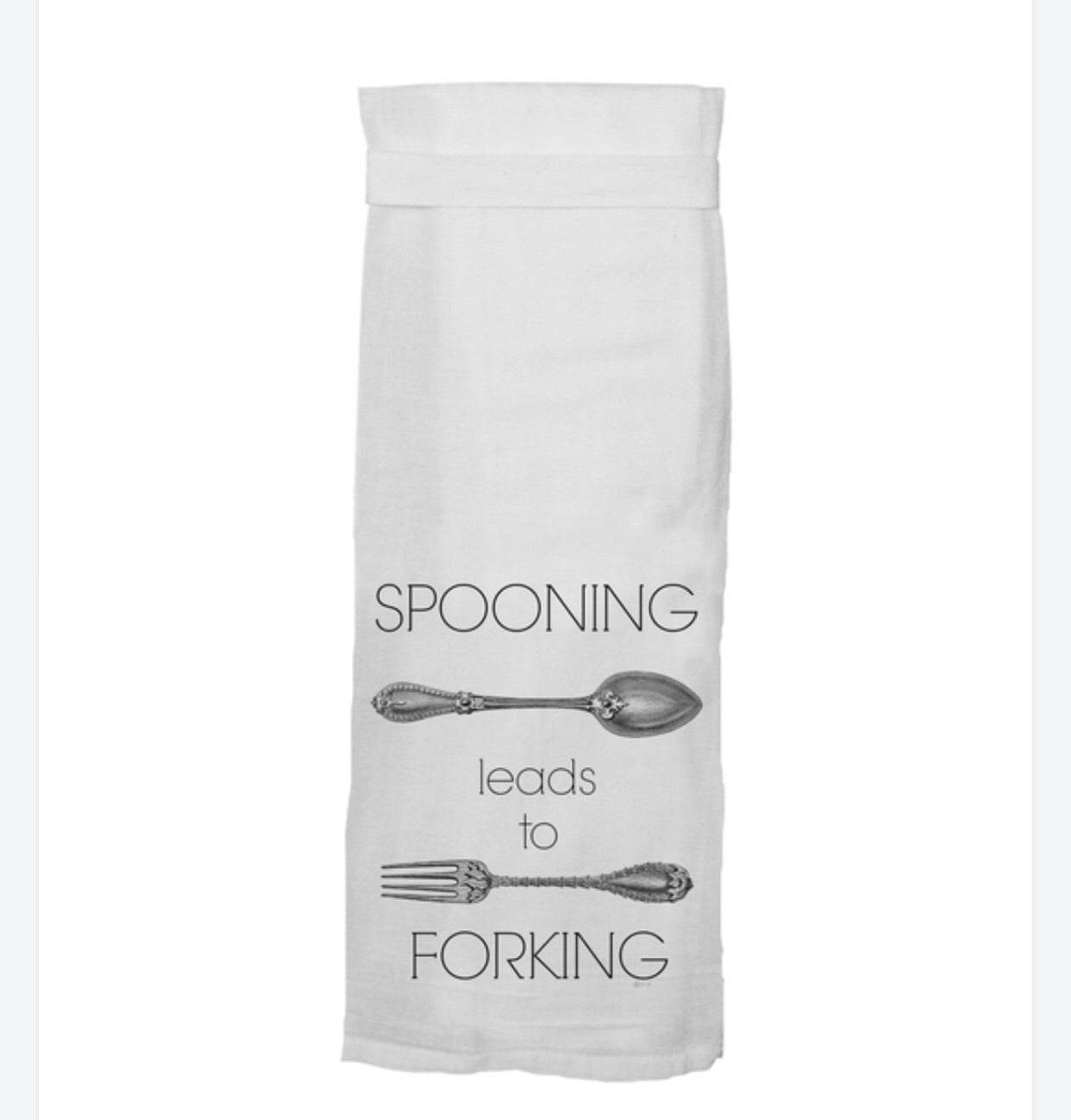 TWISTED WARES Kitchen Hang Tight Tea Towel