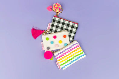 TAYLOR ELLIOTT Mini CARD HOLDER & KEYCHAIN