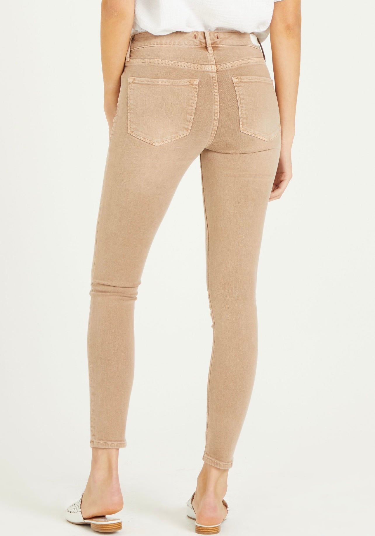 DEAR JOHN High Rise GISELE Stretch Skinny Jeans
