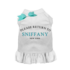 BFA Return to SNIFFANY New York Dress w/Bow