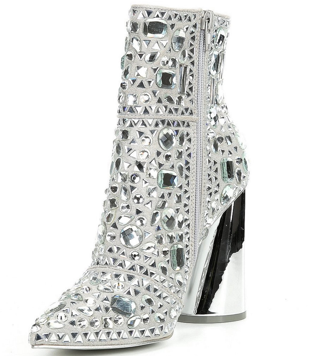 STEVE MADDEN Rhinestone VAYL Bootie Shoe
