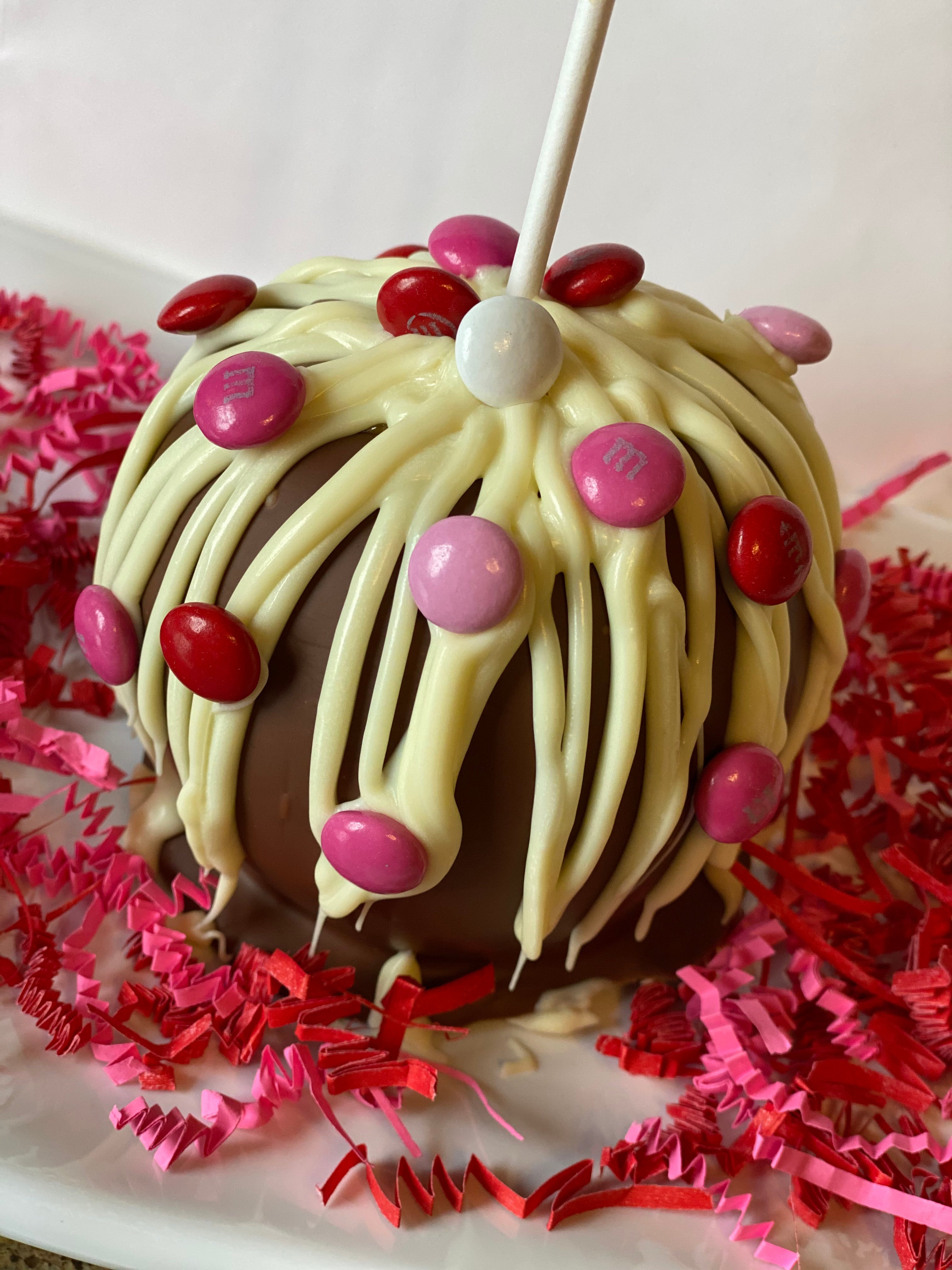 CL M&M Chocolate/Caramel Candied Apple