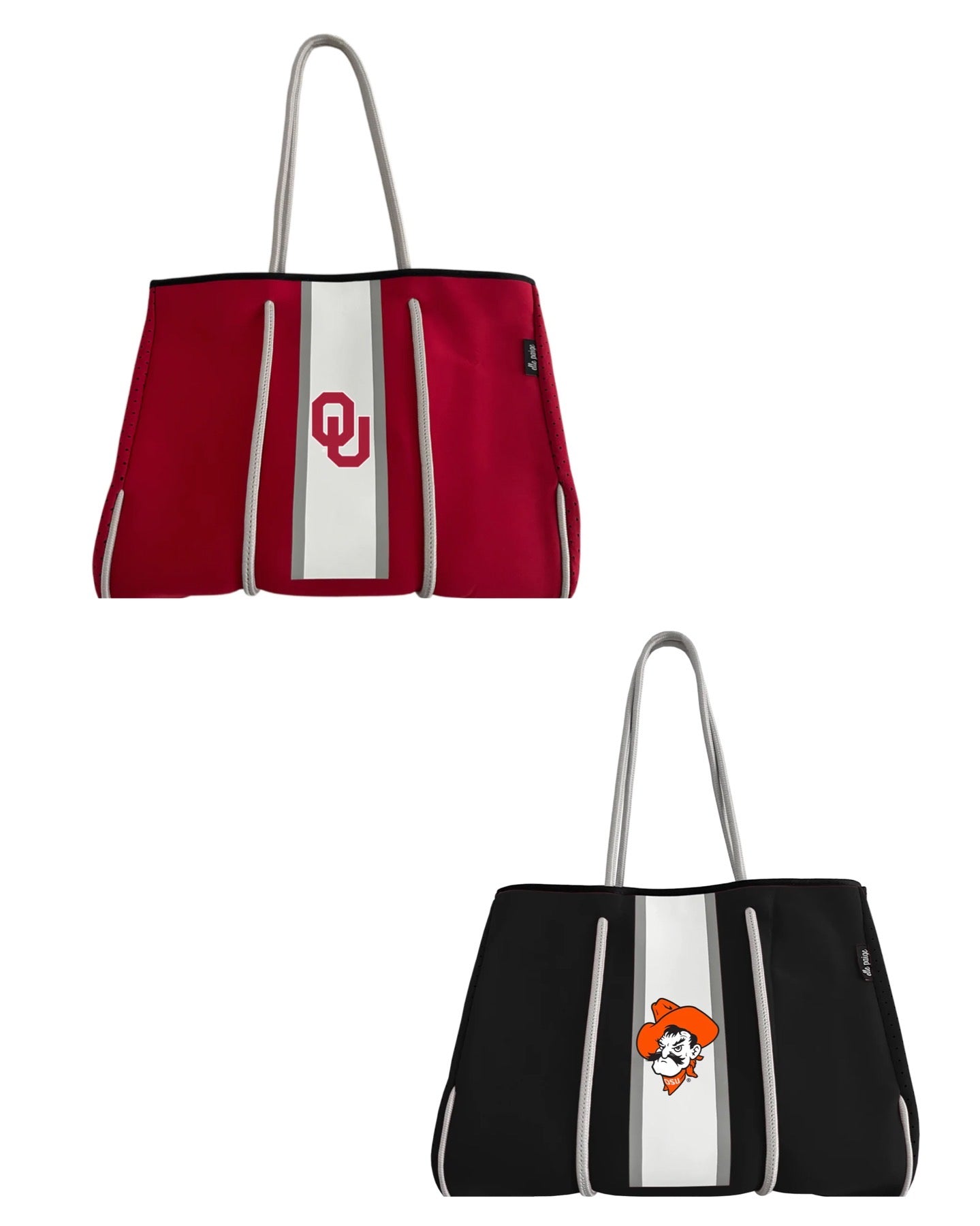 CD Collegiate Logo Neoprene Tote Bag