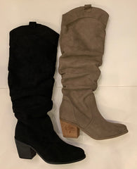 NOT RATED Slouchy ELSIA Suede Knee High Boot