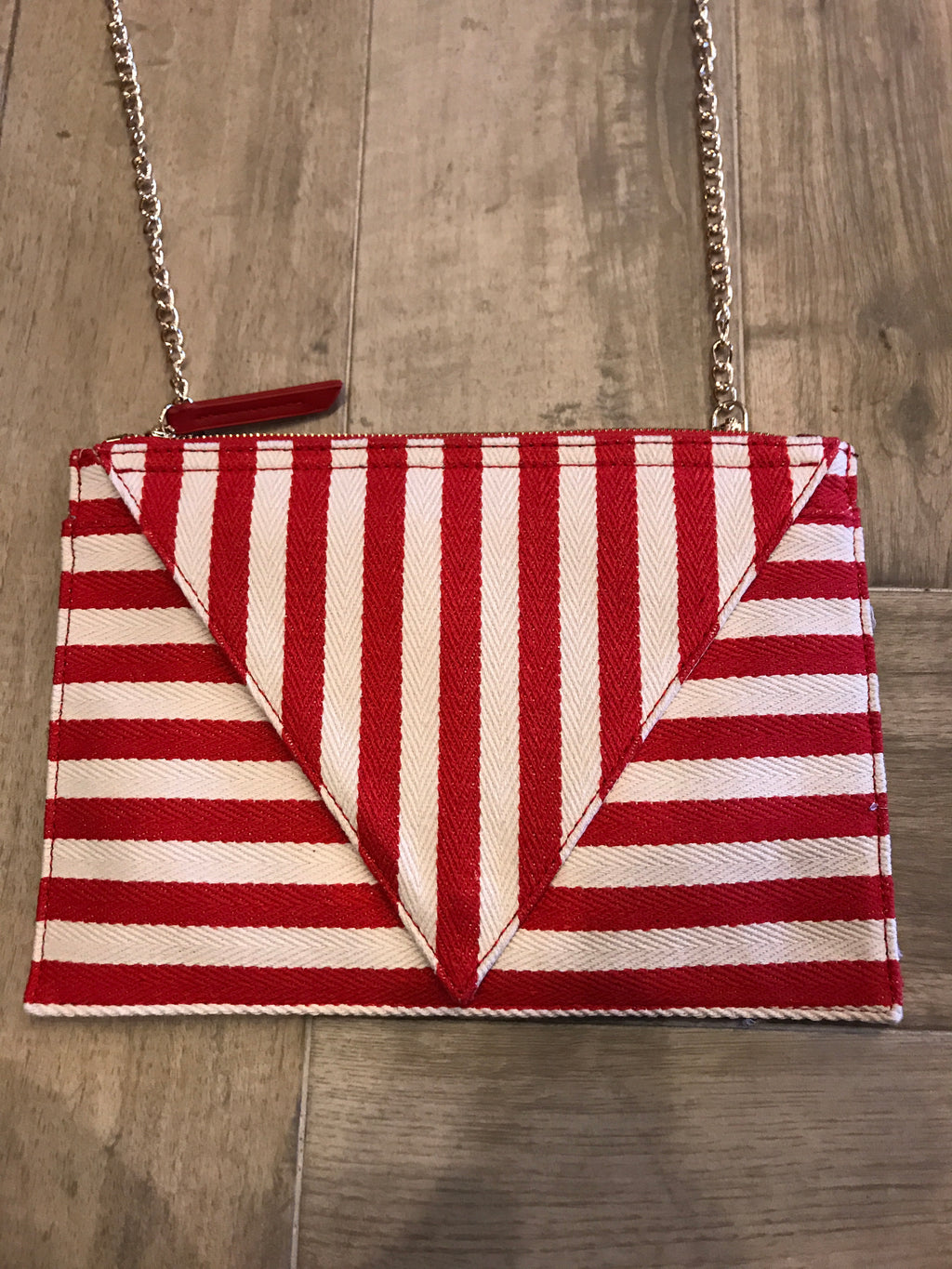 BARCELONA Stripe Cross Body Purse