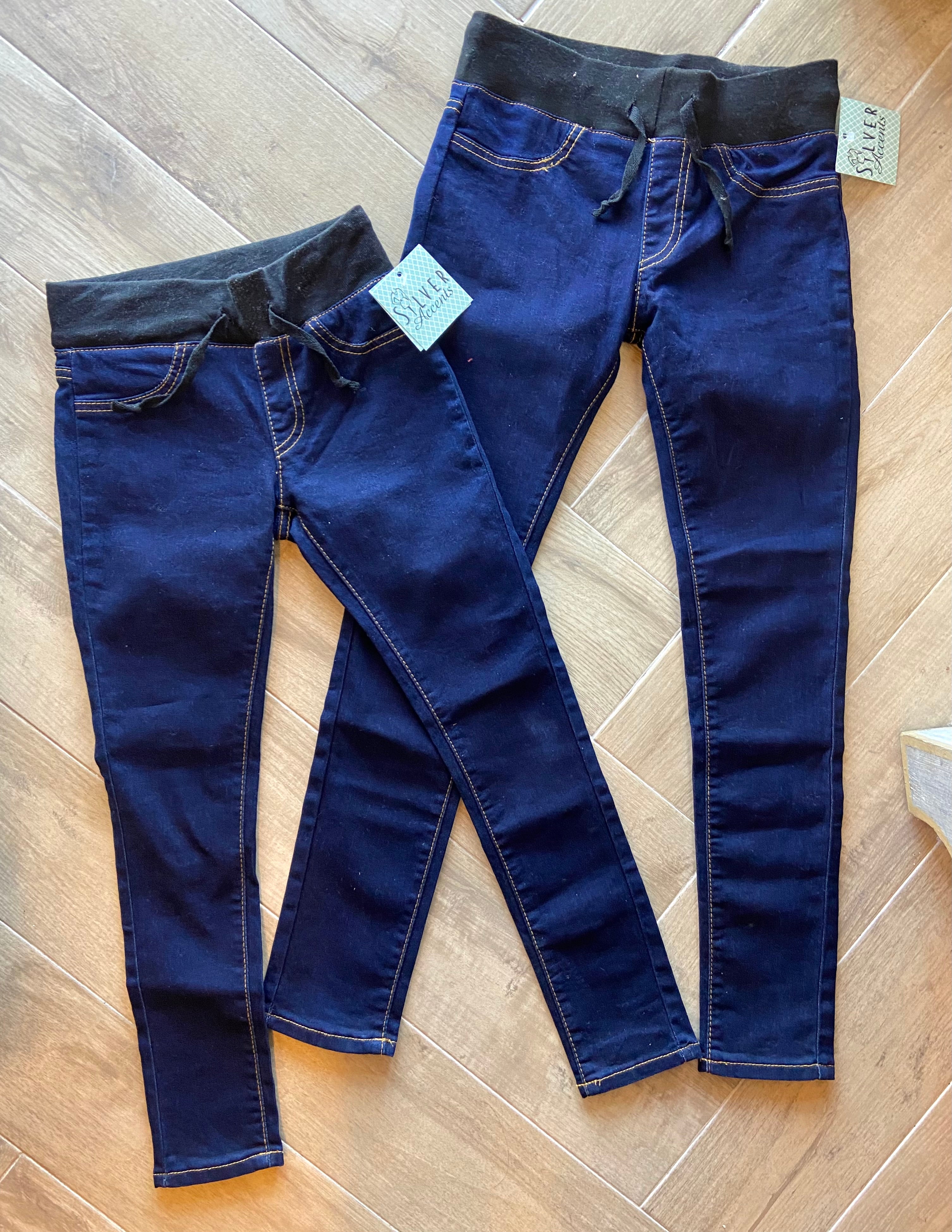 CUTIE FASHION Dk Blue BELLA PullOn Jeggings