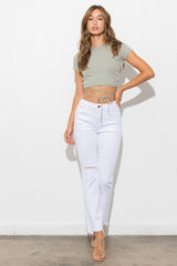 MidRise CURATE Straight Leg Jeans