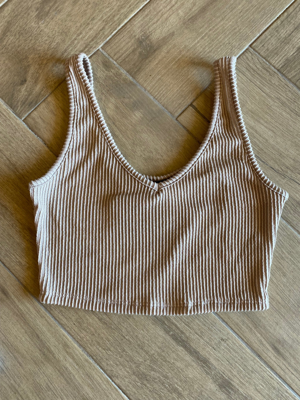 IVY Deep V-Neck RibKnick Tank