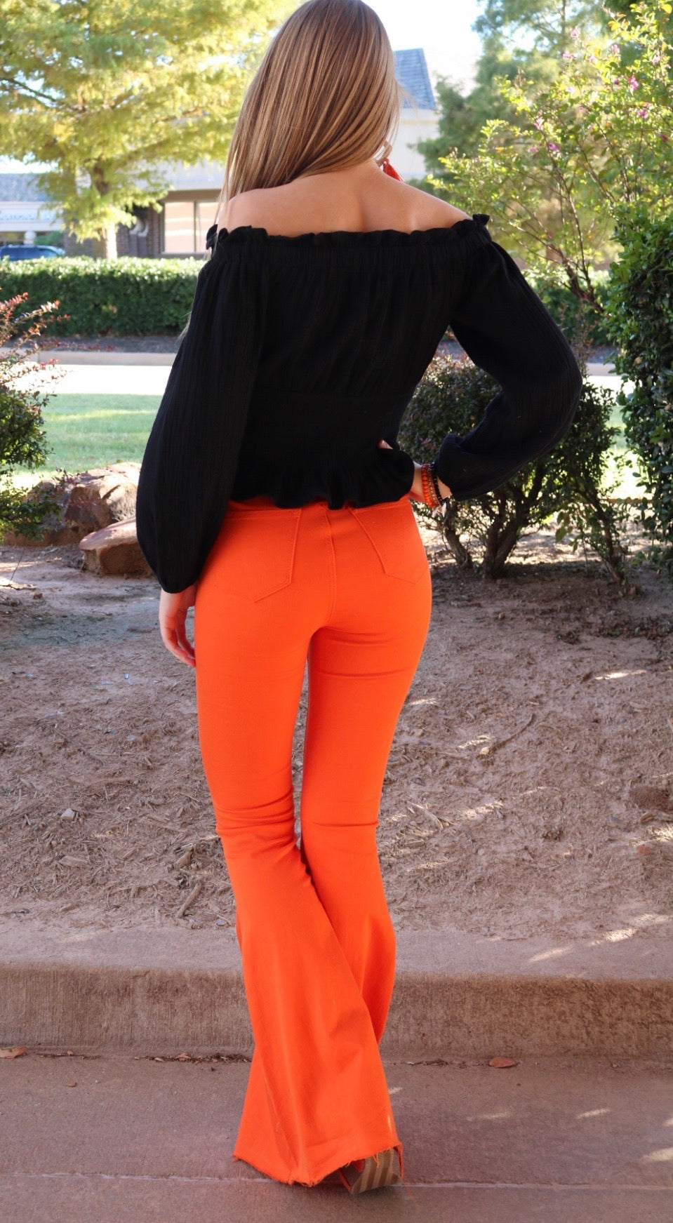 &Merci PHENOM Smocked OffShoulder Gauze Top