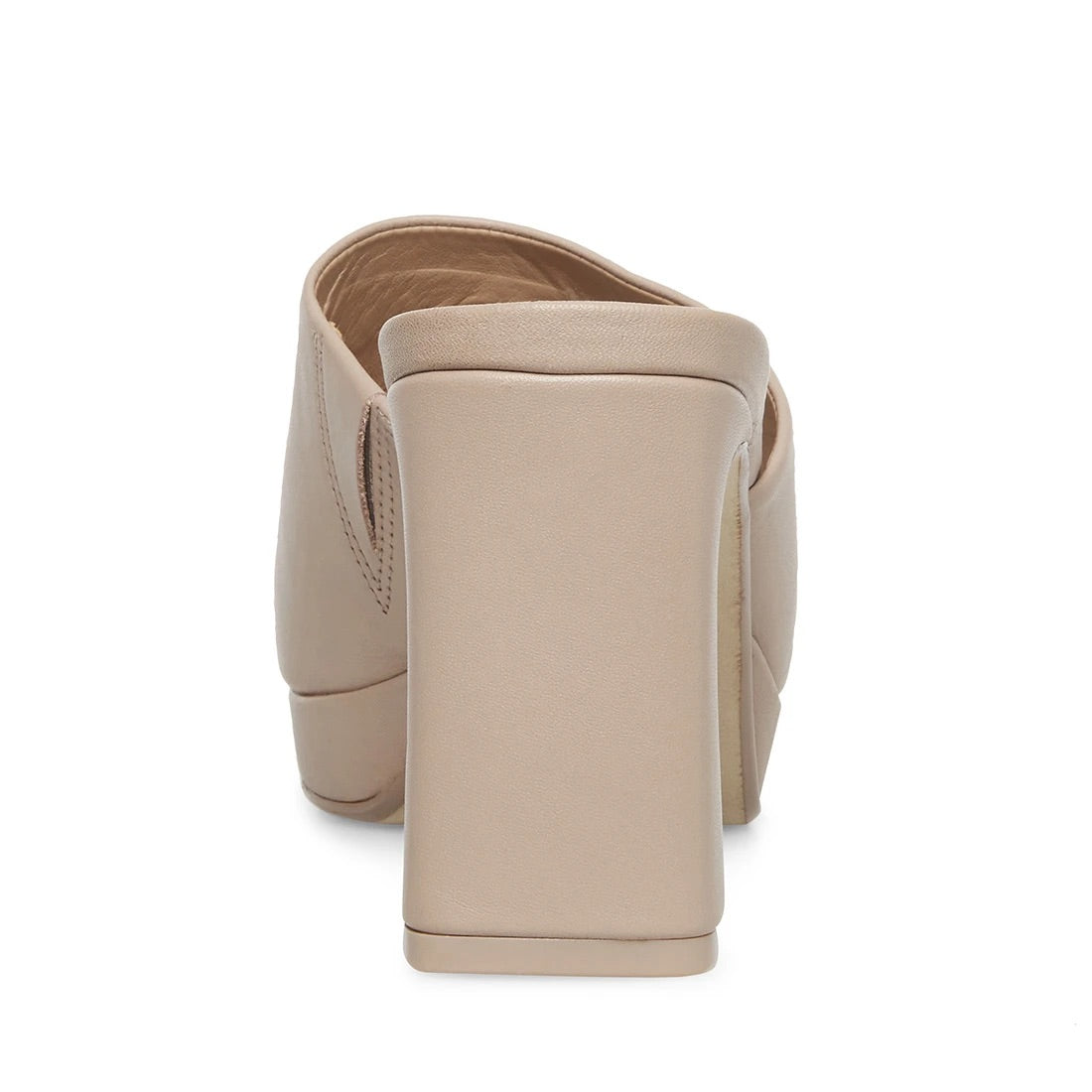 STEVE MADDEN Leather DEDICATE Platform Heel Shoe