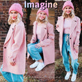 IMAGINE Long Lapel Duster Jacket