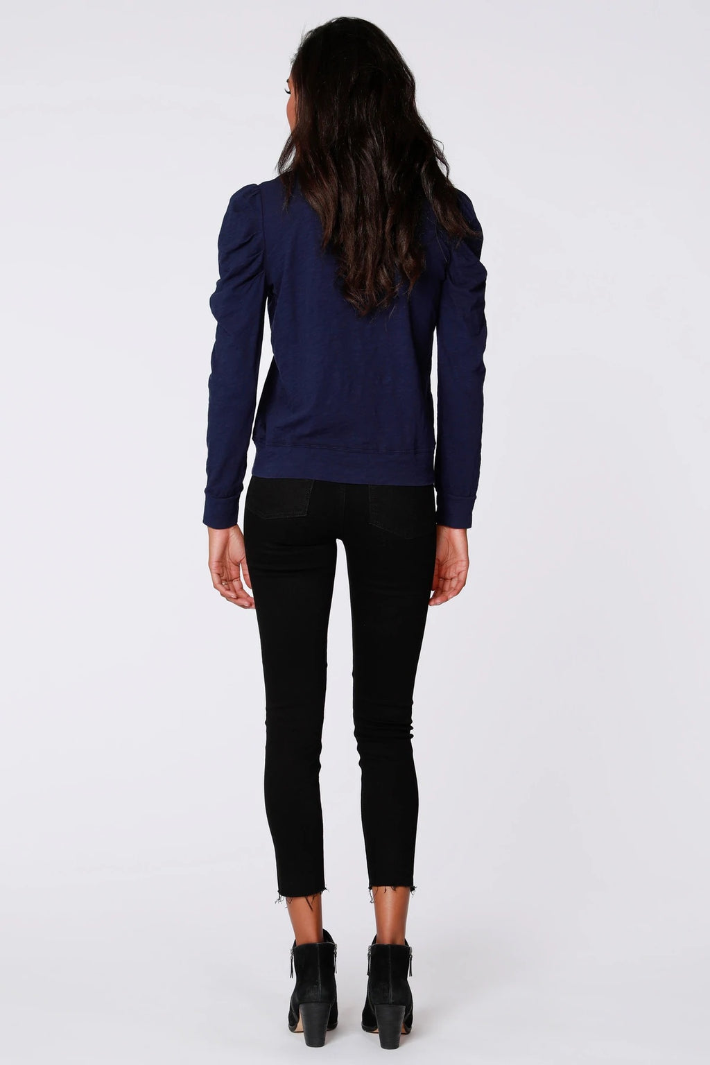 BOBI Puff Sleeve APPOINT SlubJersey Top