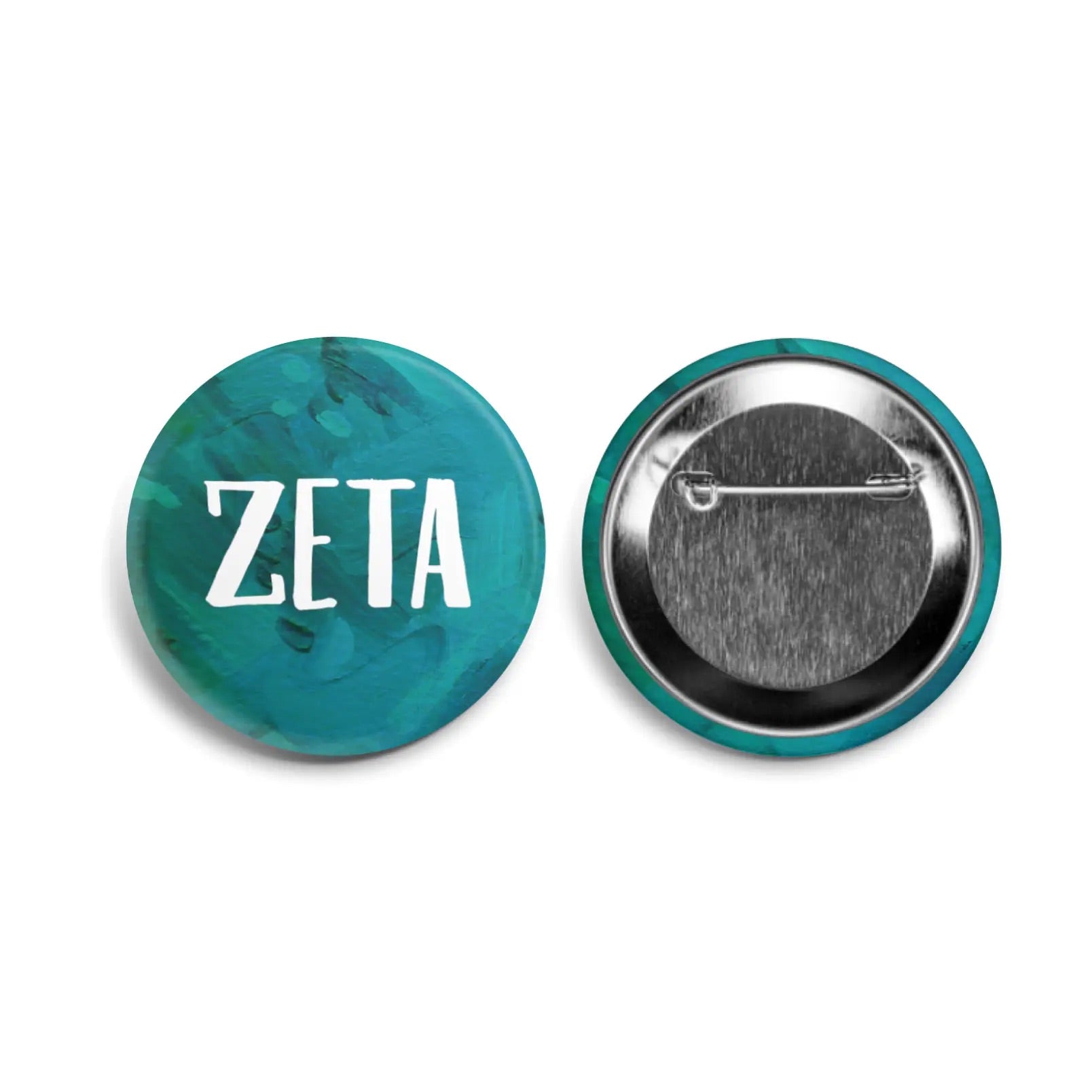 MS Sorority ABSTRACT Greek Chic Button