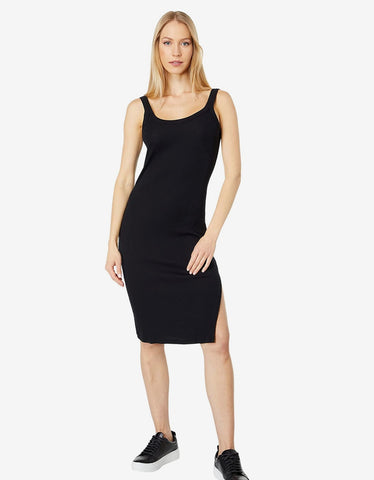 BOBI Side Slit STOIC Midi Dress