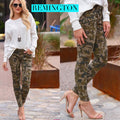 KC REMINGTON High Rise Camo Print Jeans