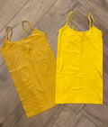 FORNIA Yellow Cami Top