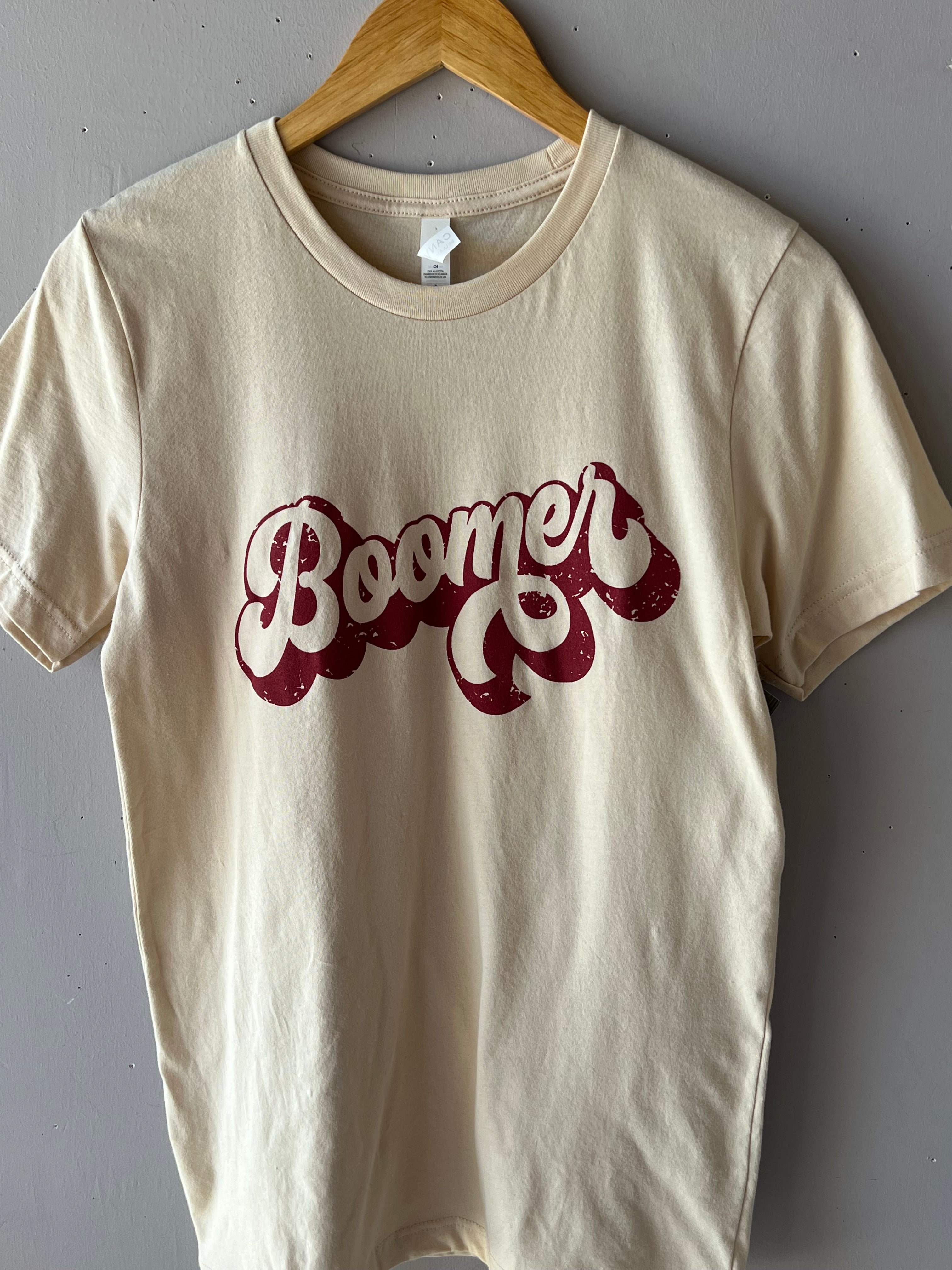 ATA GROOVY LOGO Crew~Neck Tee Top