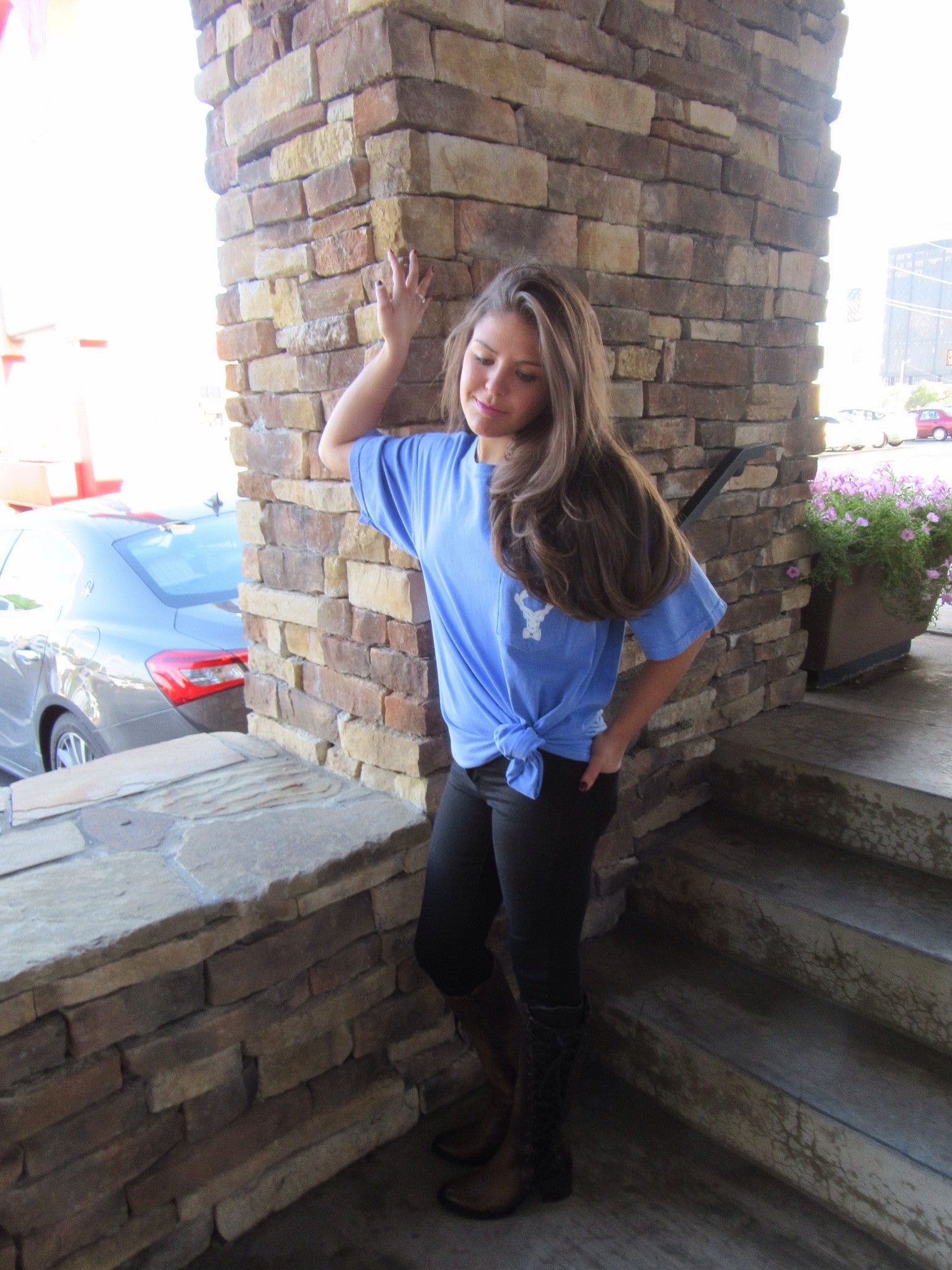 JADELYNN BROOKE Comfort Colors GAME ON ShortSleeve Top