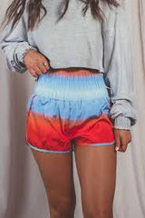 FREE PEOPLE Smocked Waist THE WAY HOME Shorts