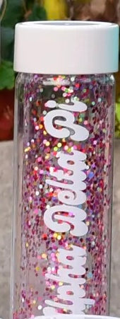 AL Sorority Confetti Water Bottle