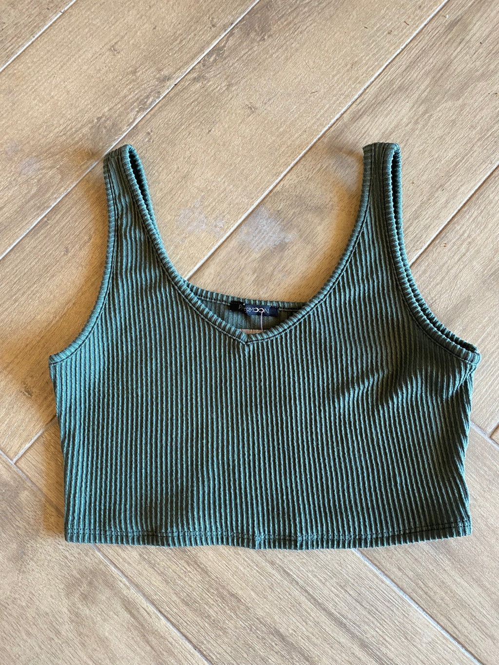 IVY Deep V-Neck RibKnick Tank