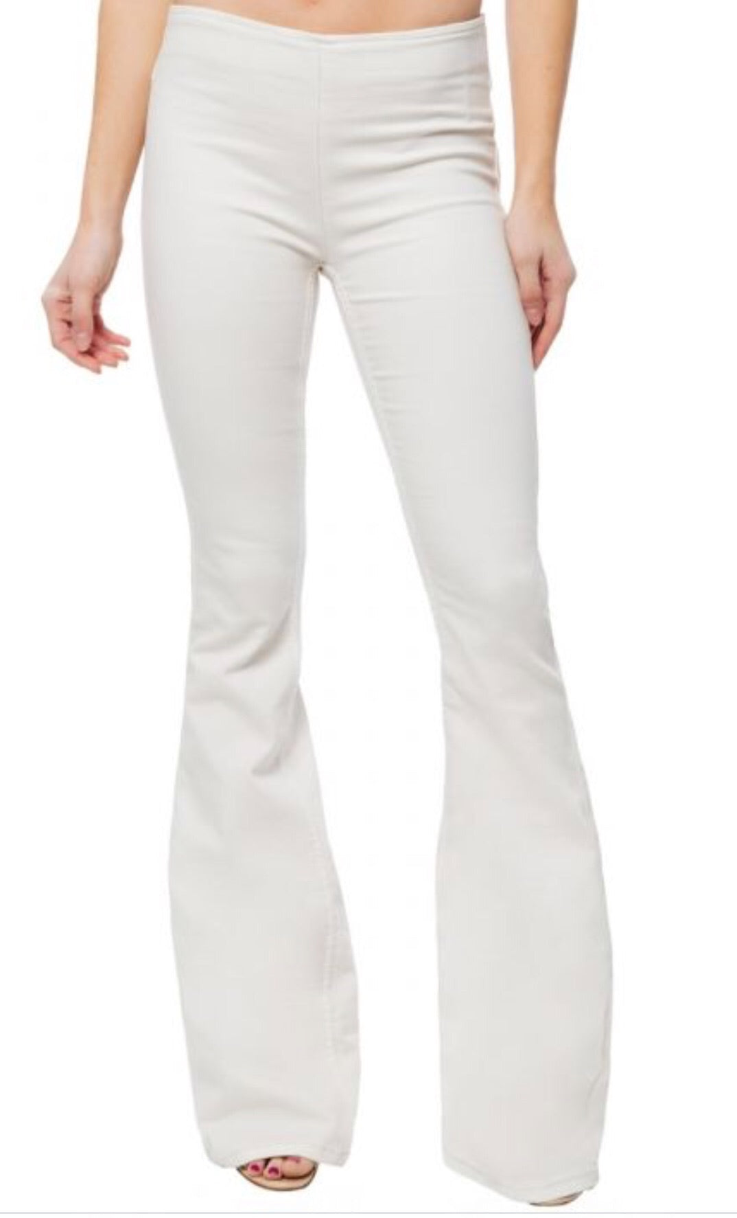 FREE PEOPLE Stretch PENNY Pullon Flare Jeans