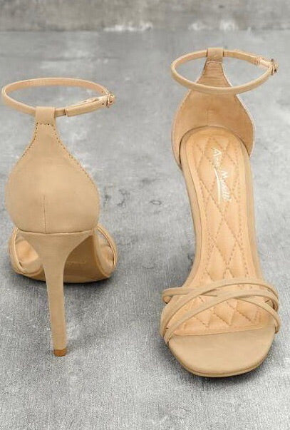 Anne Michelle MARILYN Strappy Patent AnkleStrap Sandal Shoe