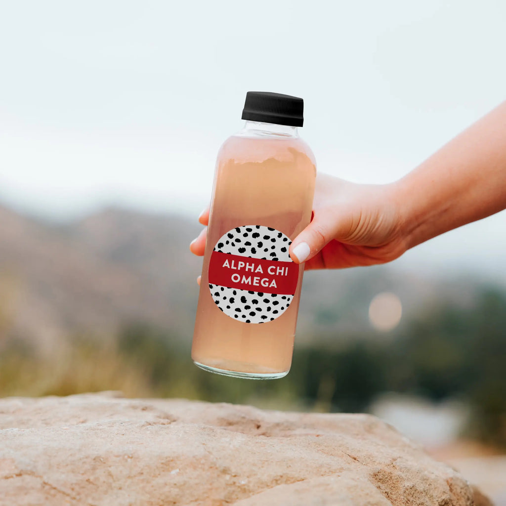 MS Sorority PATTERNED Greek Chic Sticker