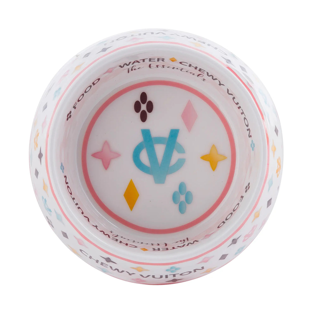 HDD Logo CHEWY VUITON Dog Bowl
