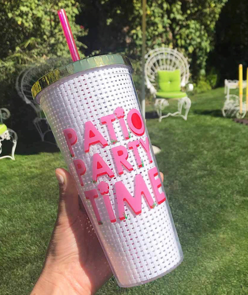 PACKED PARTY PATIO PARTY 24 oz TUMBLER