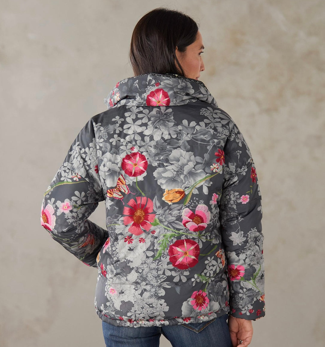 JOHNNY WAS Reversible LINDANA Down Parka