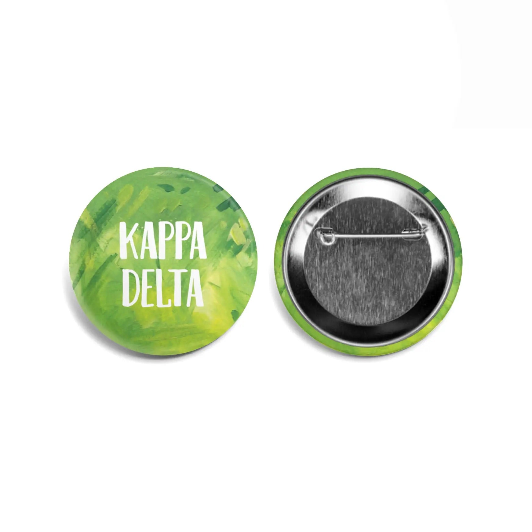 MS Sorority ABSTRACT Greek Chic Button