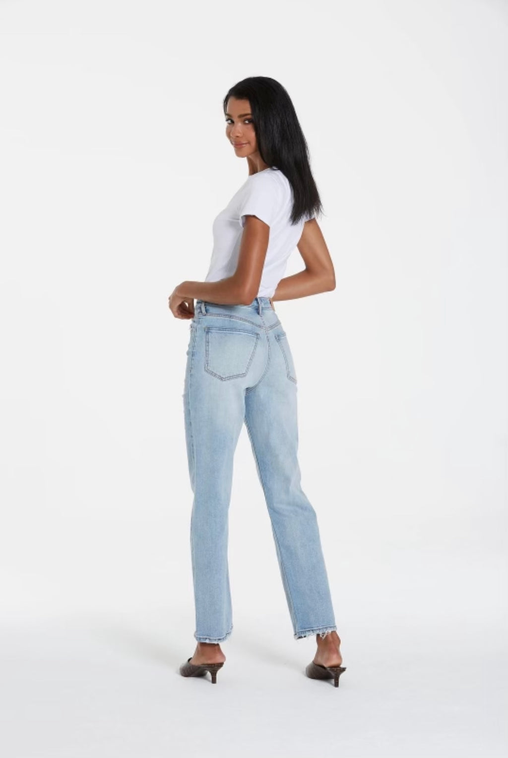 DEAR JOHN Straight Leg 90’S  Stretch Jeans