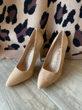 PRIMP Suede Pump Heel Shoe