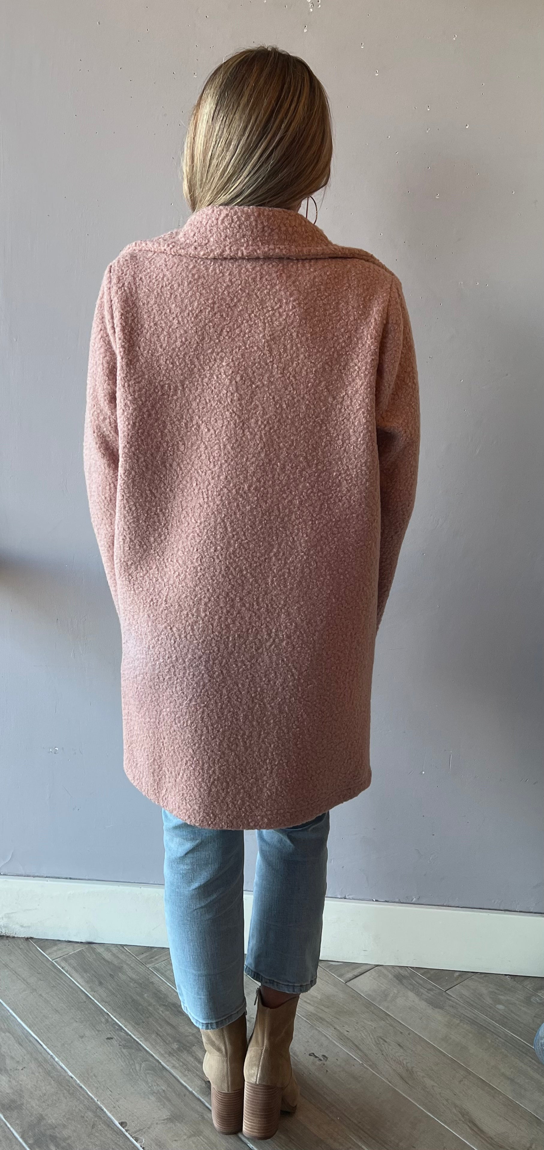 IVY JANE Merino AMORE Textured Coat