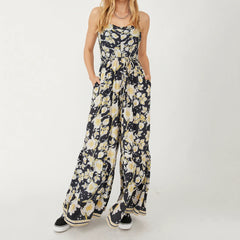 FREE PEOPLE Floral LITTLE OF YOUR LOVE Jumpsuit