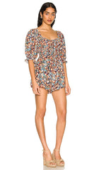 FREE PEOPLE Floral SHOW ME LOVE Romper