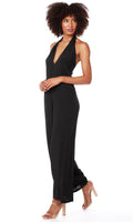 *BOBIBLACK LuxCrepe EUPHORIA HalterNeck Jumpsuit Pant Romper