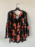 Flying Tomato ACROPOLIS Floral BellSleeve Romper